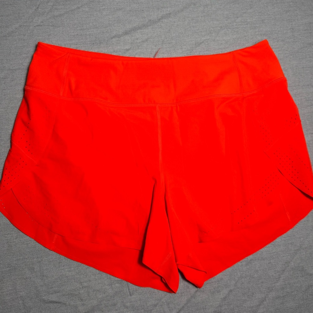 Athleta Bright Red Athletic Shorts